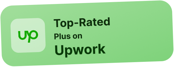 Top-rated Plus on Upwork